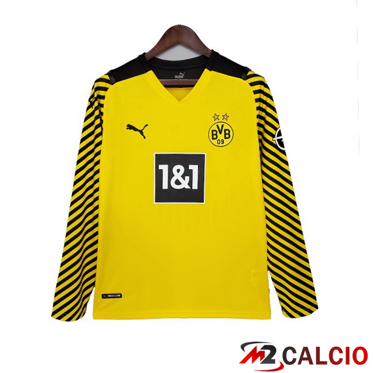 Maglia Dortmund Manica Lunga Prima Giallo 2021/22
