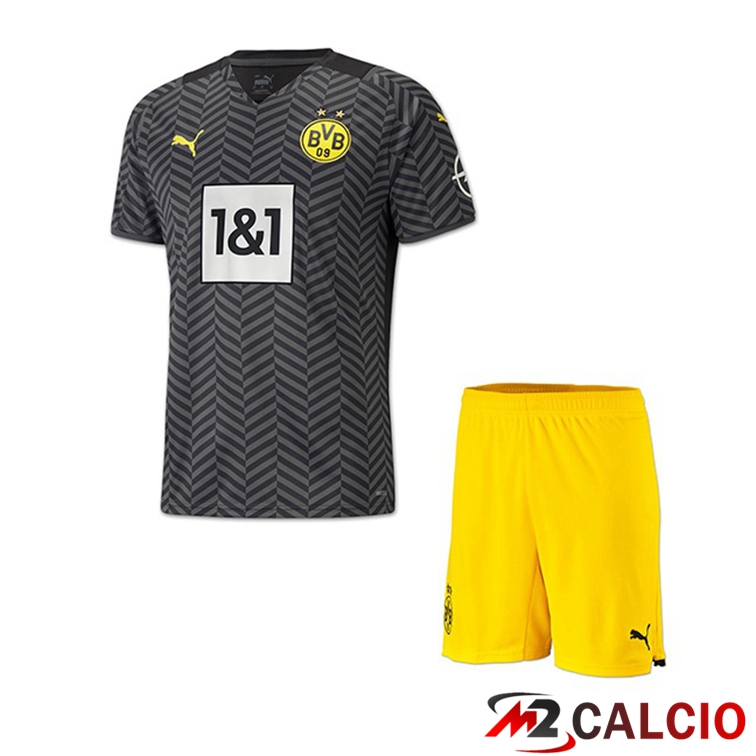 Maglia Dortmund Bambino Seconda Nero 2021/22