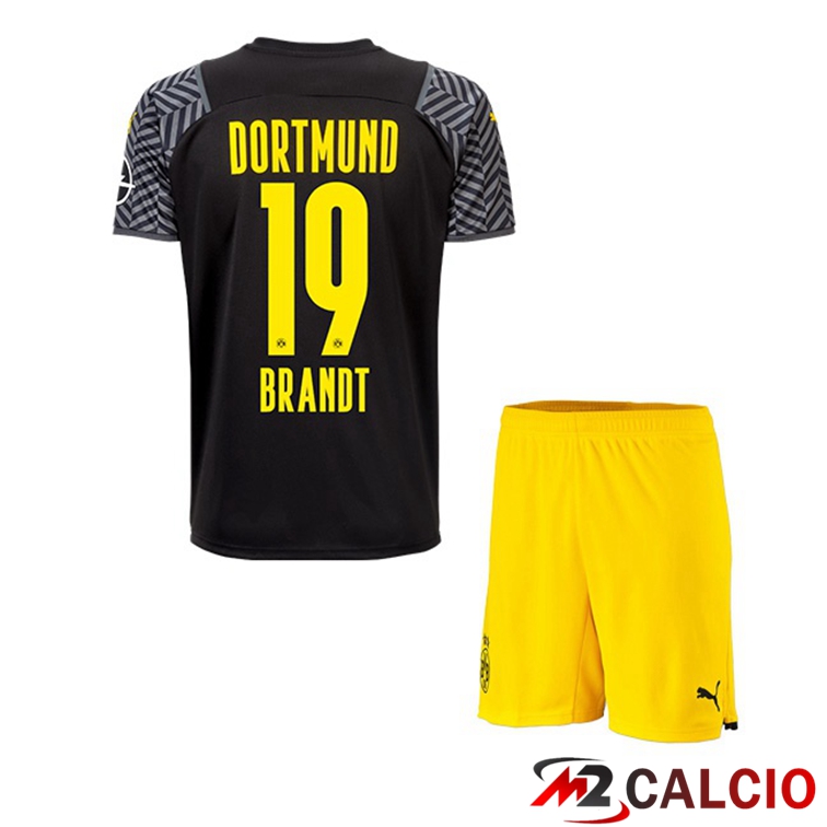 Maglia Dortmund (Brandt 19) Bambino Seconda Nero 2021/22