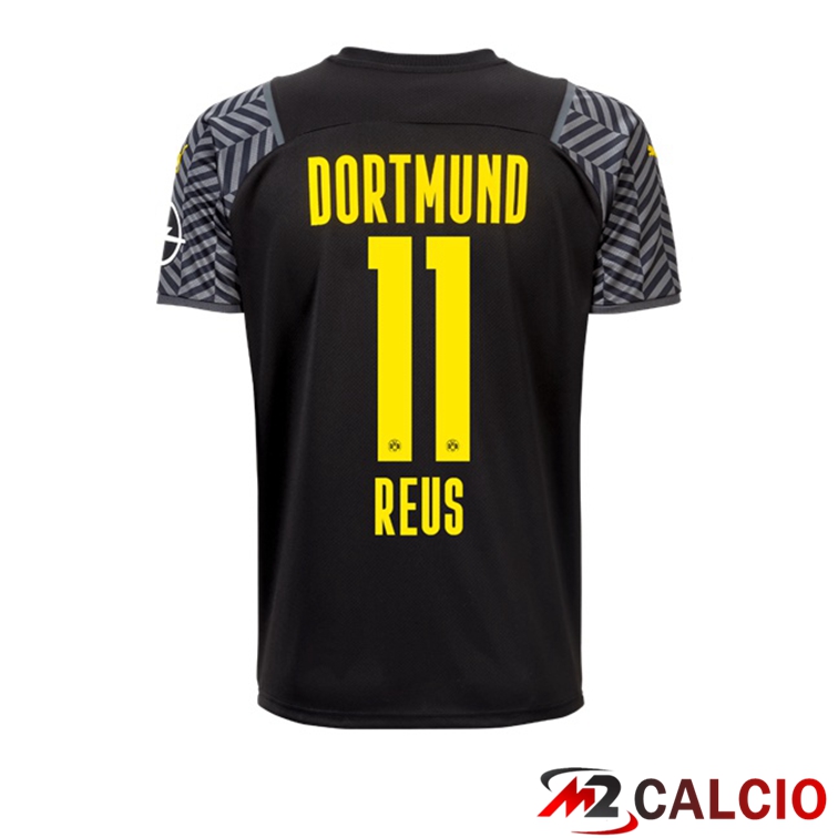 Maglia Dortmund (Reus 11) Donna Seconda Nero 2021/22