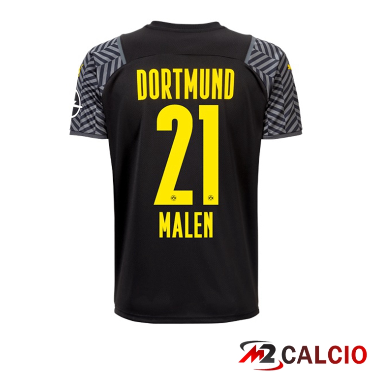 Maglia Dortmund (Malen 21) Donna Seconda Nero 2021/22