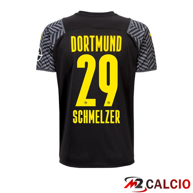 Maglia Dortmund (Schmelzer 29) Donna Seconda Nero 2021/22