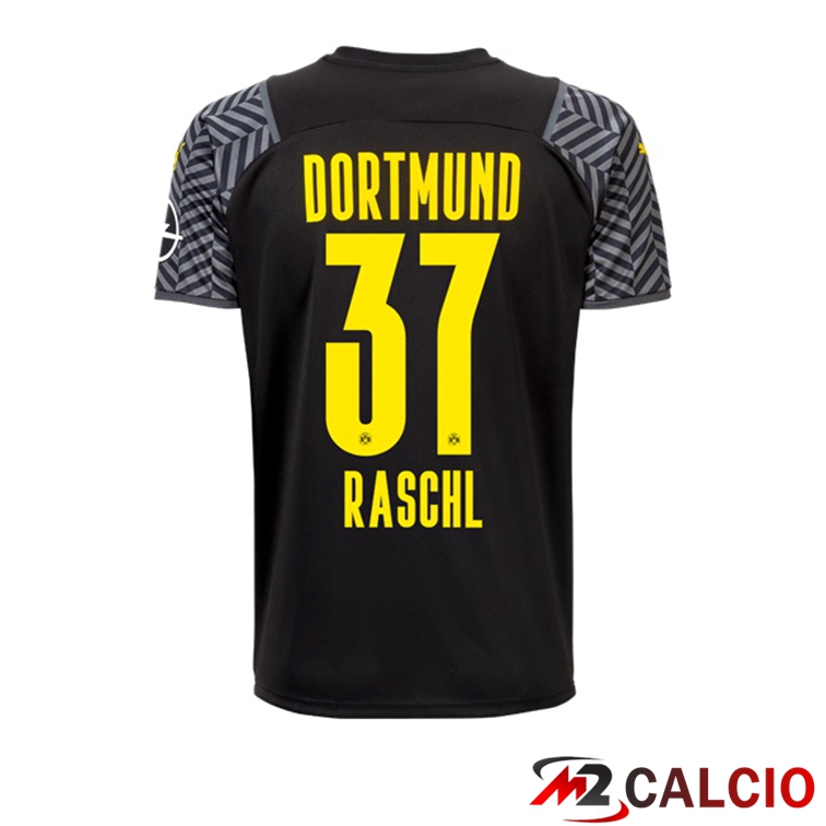 Maglia Dortmund (Raschl 37) Donna Seconda Nero 2021/22