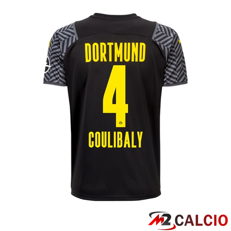 Maglia Dortmund (Coulibaly 4) Donna Seconda Nero 2021/22