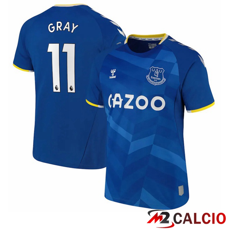 Maglia FC Everton (Gray 11) Prima Blu 2021/22
