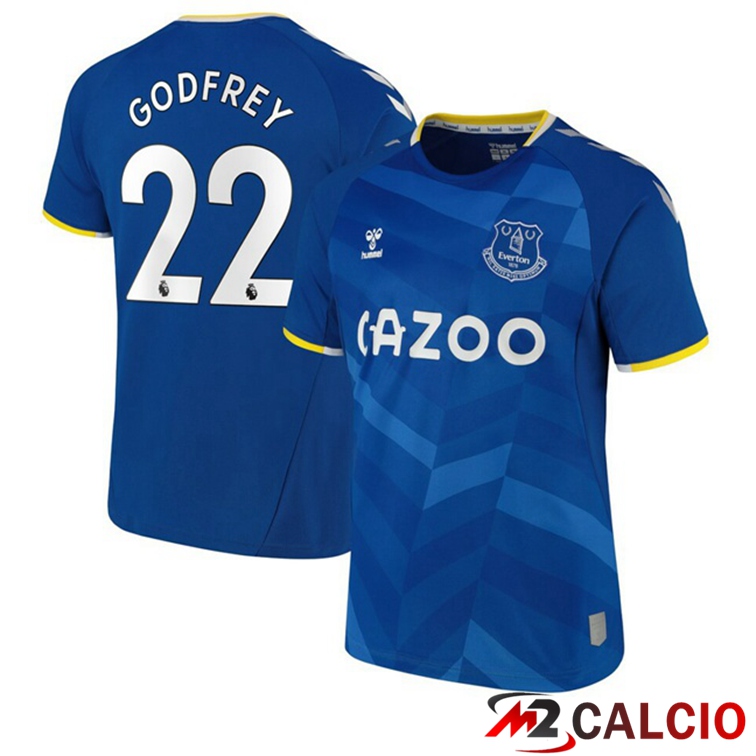 Maglia FC Everton (Godfrey 22) Prima Blu 2021/22