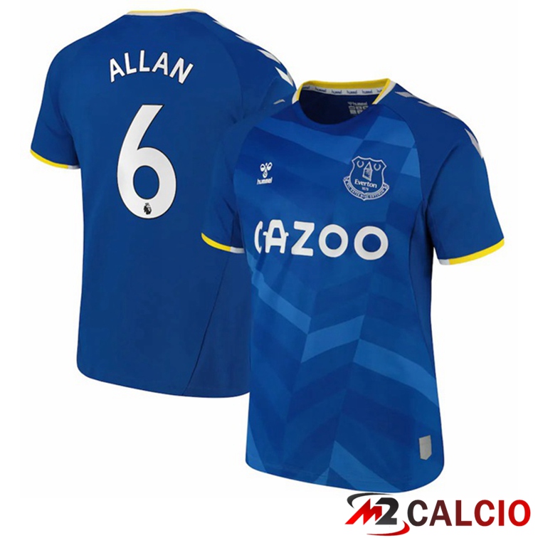 Maglia FC Everton (Allan 6) Prima Blu 2021/22