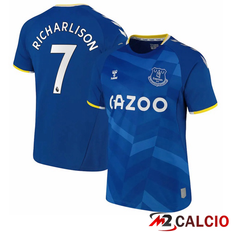 Maglia FC Everton (Richarlison 7) Prima Blu 2021/22