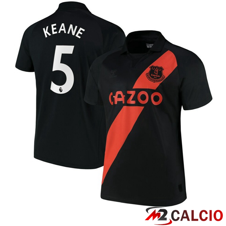 Maglia FC Everton (Keane 5) Seconda Nero 2021/22