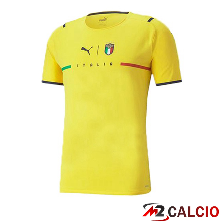 Maglia Nazionale Italia Portiere Giallo 2021/2022