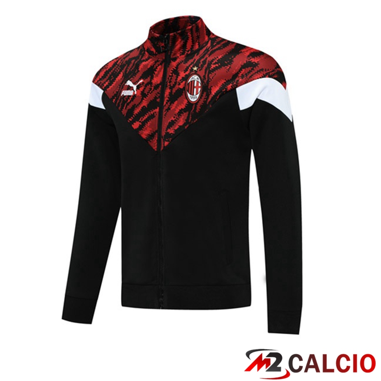 Giacca Calcio AC Milan Nero Rosso 2021/2022