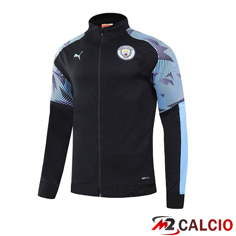 Giacca Calcio Manchester City Nero 2021/2022