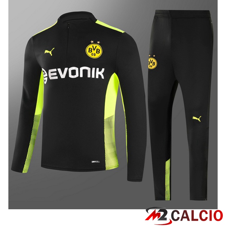 Tuta Calcio Bambino Dortmund Nero 2021/2022