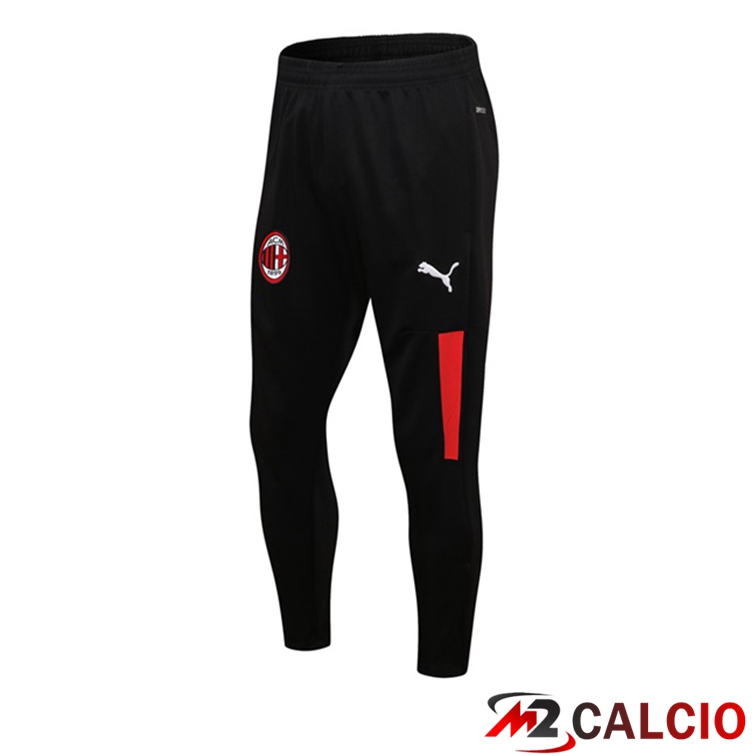 Pantaloni Da Training AC Milan Nero Rosso 2021/2022