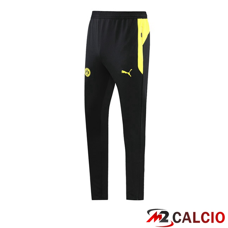 Pantaloni Da Training Dortmund Nero Giallo 2021/2022