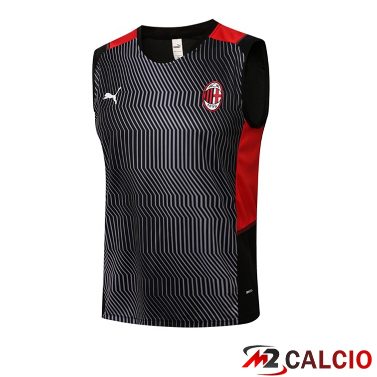 Canotta Calcio AC Milan Nero 2021/2022
