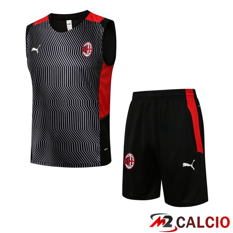 Canotta Calcio AC Milan + Pantaloncini Nero 2021/2022