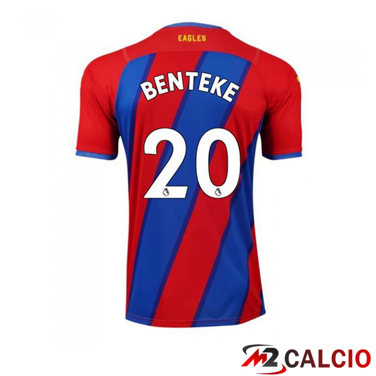 Maglia Crystal Palace (BENTEKE 20) Prima Rosso/Blu 2021/22