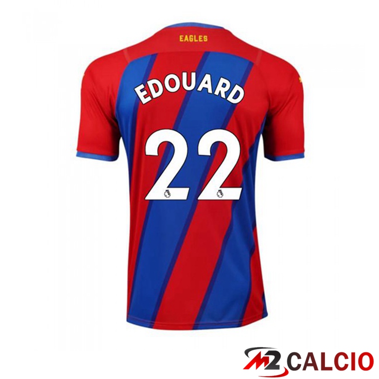 Maglia Crystal Palace (EDOUARD 22) Prima Rosso/Blu 2021/22