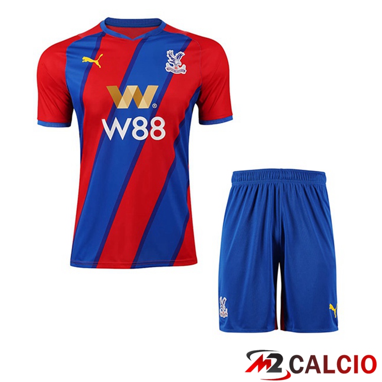 Maglia Crystal Palace Bambino Prima Rosso/Blu 2021/22
