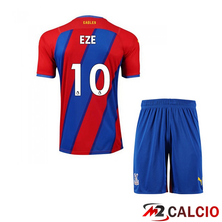 Maglia Crystal Palace (EZE 10) Bambino Prima Rosso/Blu 2021/22