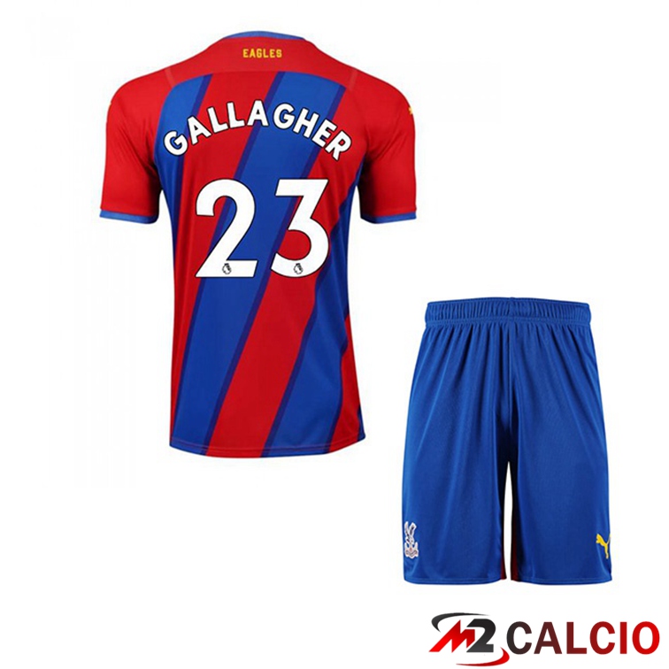 Maglia Crystal Palace (GALLAGHER 23) Bambino Prima Rosso/Blu 2021/22