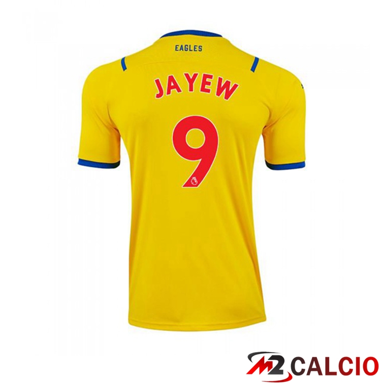 Maglia Crystal Palace (J.AYEW 9) Seconda Giallo 2021/22