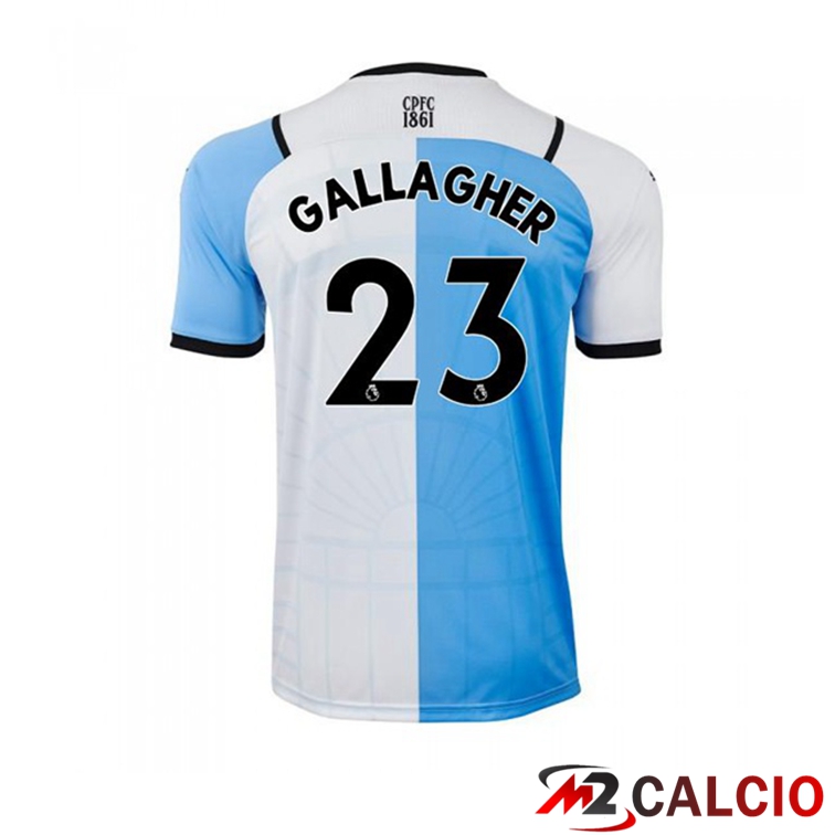 Maglia Crystal Palace (GALLAGHER 23) Terza Bianco/Blu 2021/22
