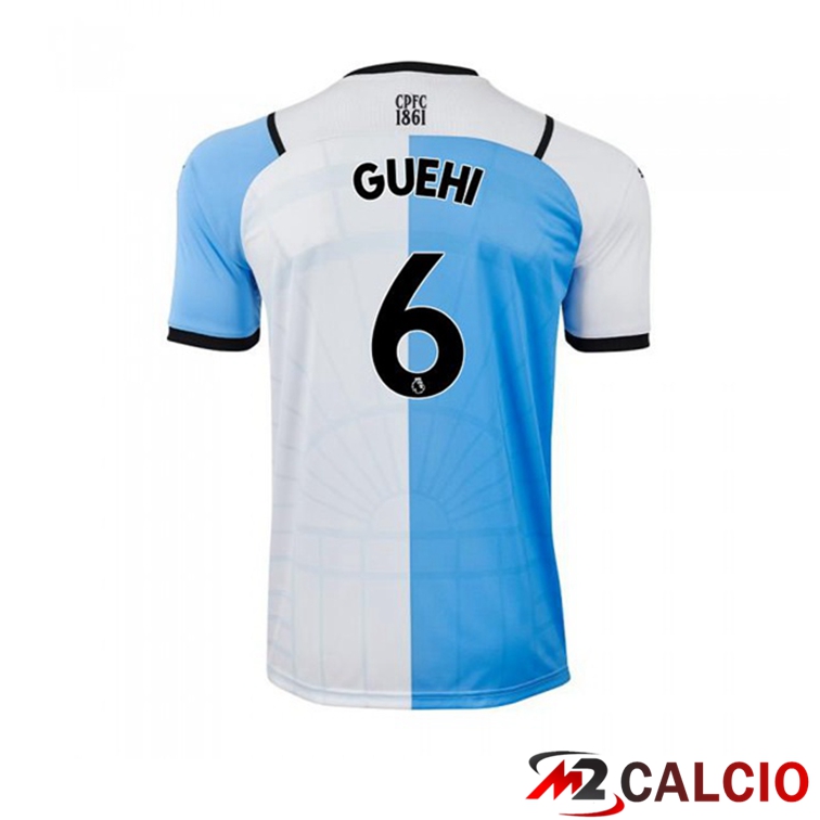 Maglia Crystal Palace (GUEHI 6) Terza Bianco/Blu 2021/22