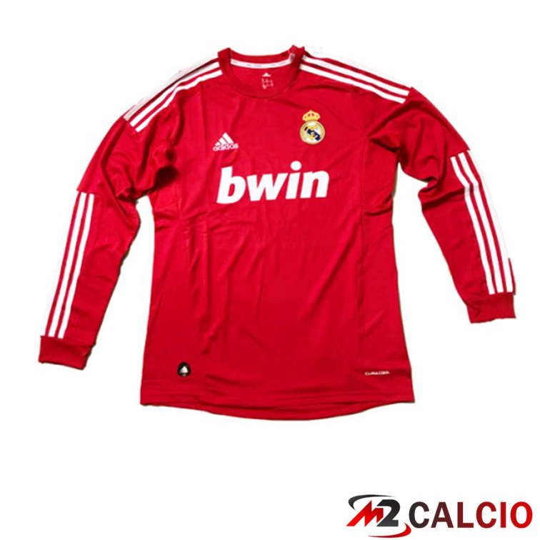 Maglie Calcio Real Madrid Manica Lunga Terza Retro 2011 2012