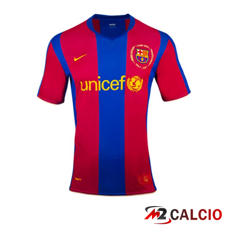 Maglie Calcio FC Barcellona Retro Prima 2007 2008