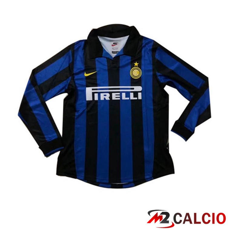 Maglie Calcio Inter Milan Manica Lunga Retro Prima 2005 2006