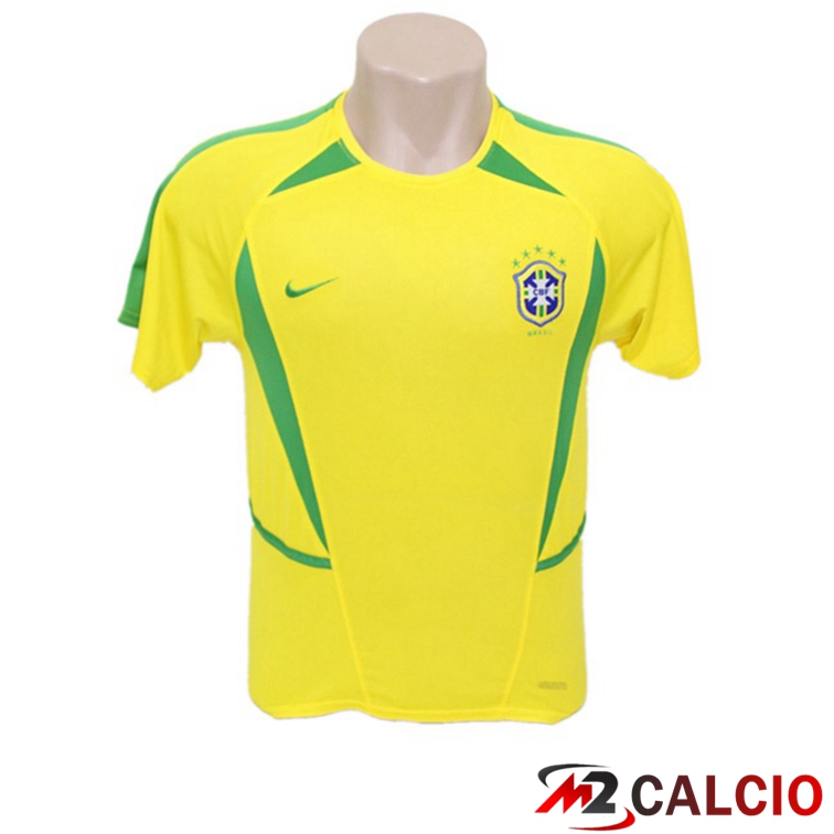 Maglie Calcio Brasile Retro Prima 2002 2003