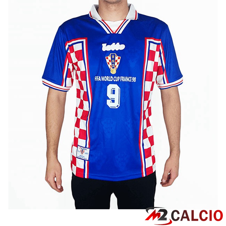 Maglie Calcio Croazia Retro Seconda 1998