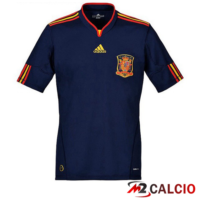 Maglie Calcio Spagna Retro Seconda 2010 Maglia