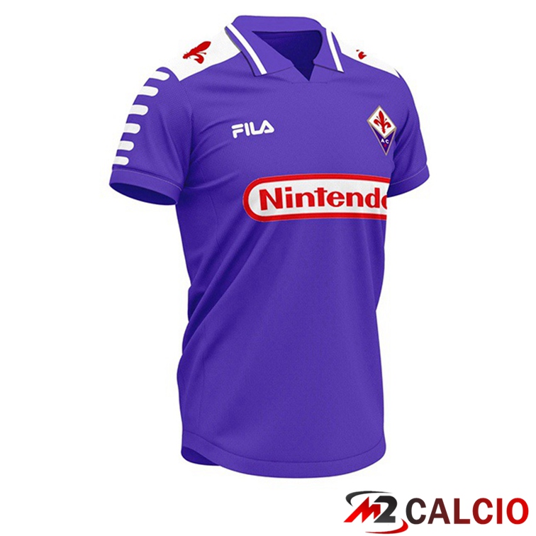 Maglie Calcio ACF Fiorentina Retro Prima 1998 1999 Maglia