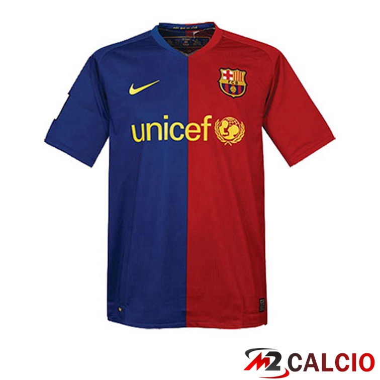 Maglie Calcio FC Barcellona Retro Prima 2008 2009