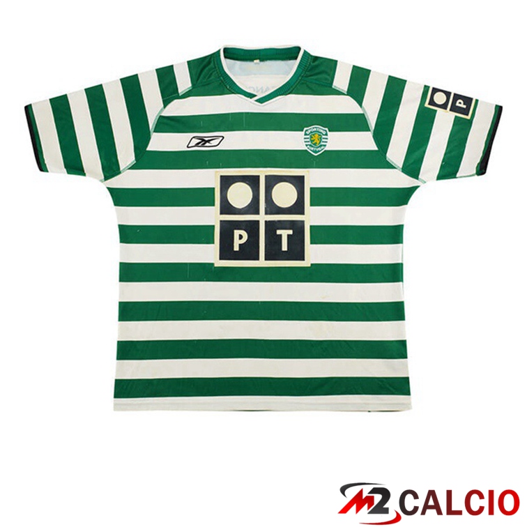 Maglie Calcio Sporting CP Retro Prima 2003 2004