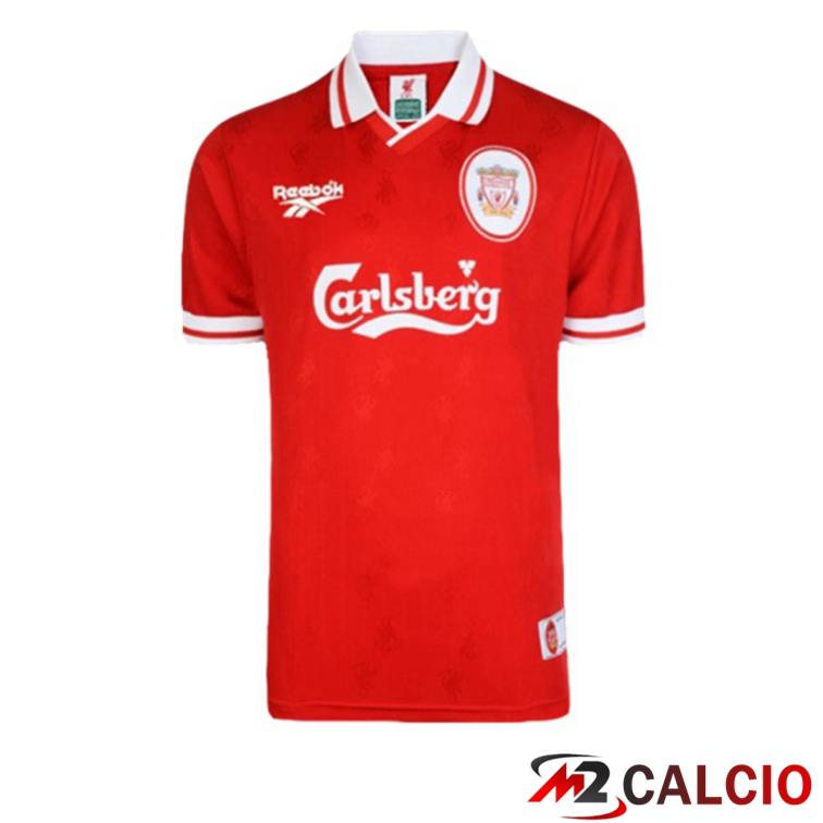 Maglie Calcio FC Liverpool Retro Prima Rosso 1996-1997