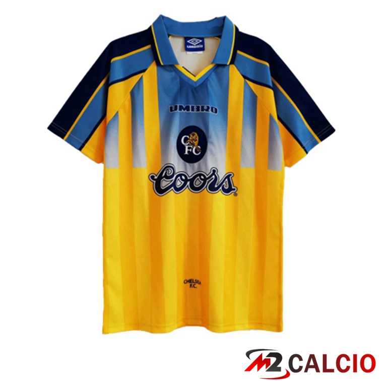 Maglie Calcio FC Chelsea Retro Seconda Giallo 1995-1997