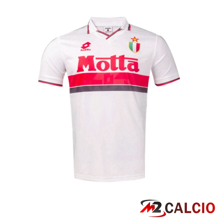 Maglie Calcio AC Milan Retro Seconda Bianco 1993-1994