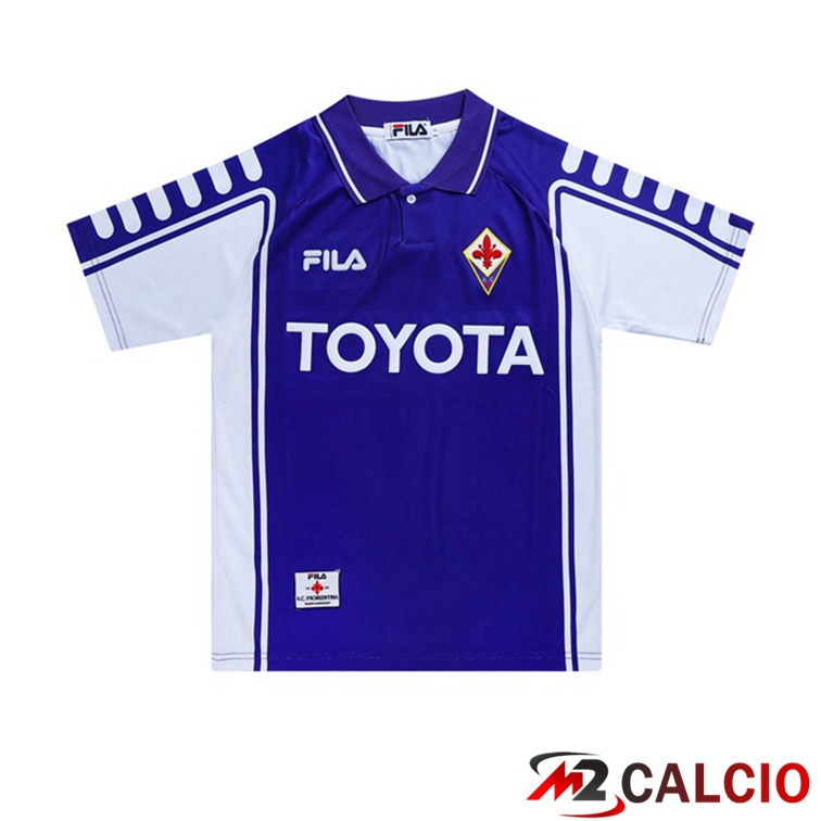 Maglie Calcio ACF Fiorentina Retro Prima Viola 1999-2000