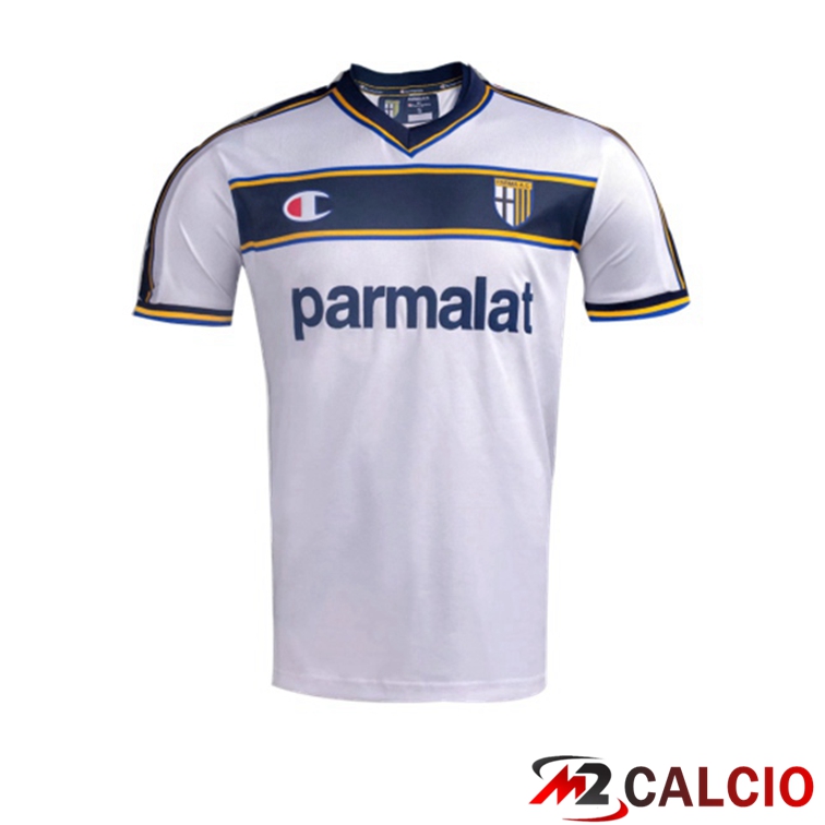 Maglie Calcio Parma Calcio 1913 Retro Seconda Bianco 2002-2003