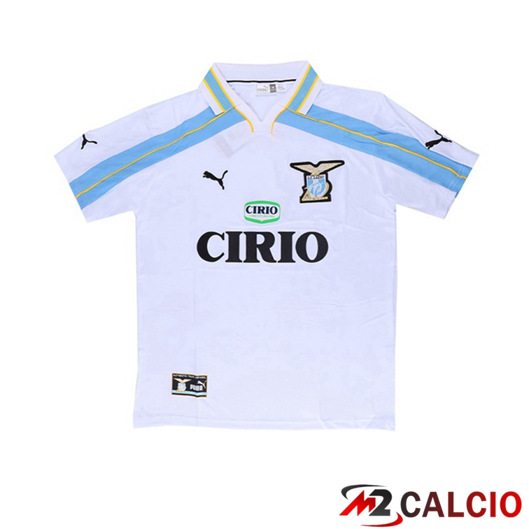 Maglie Calcio SS Lazio Retro Seconda Bianco 1999-2000