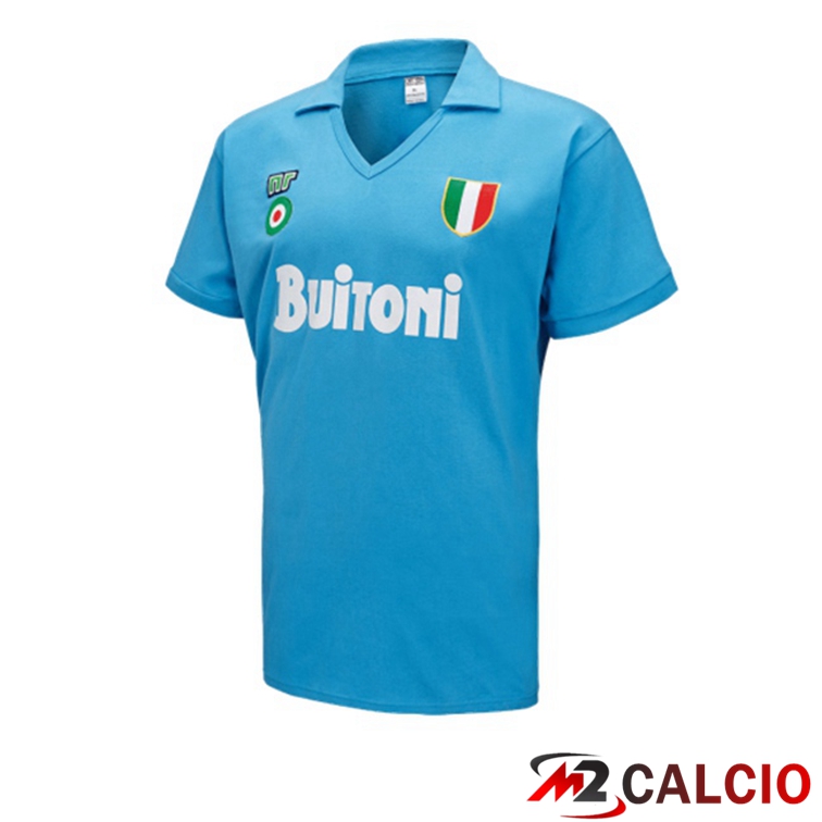 Maglie Calcio SSC Napoli Retro Prima Blu 1987-1988
