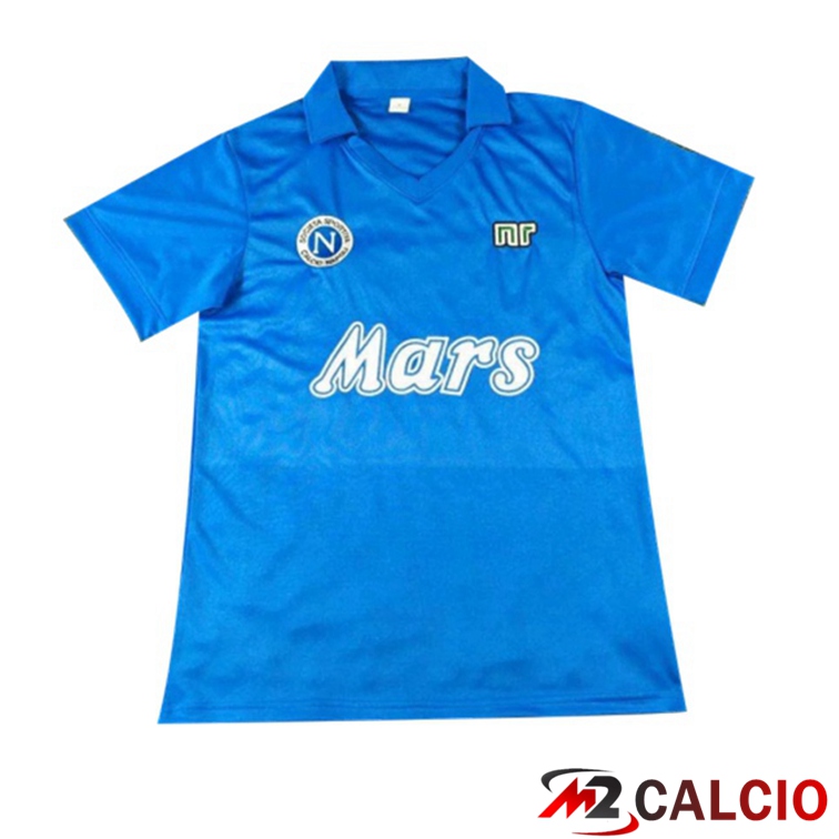 Maglie Calcio SSC Napoli Retro Prima Blu 1988-1989