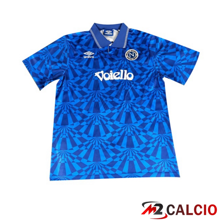 Maglie Calcio SSC Napoli Retro Prima Blu 1991-1993