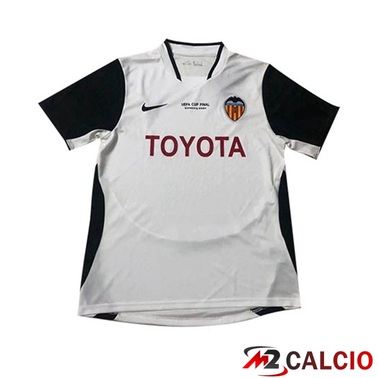 Maglie Calcio Valencia CF Retro Prima Bianco 2003-2004