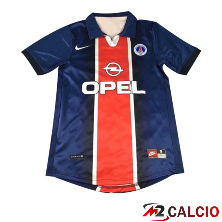 Maglie Calcio Paris PSG Retro Prima Blu 1998-1999