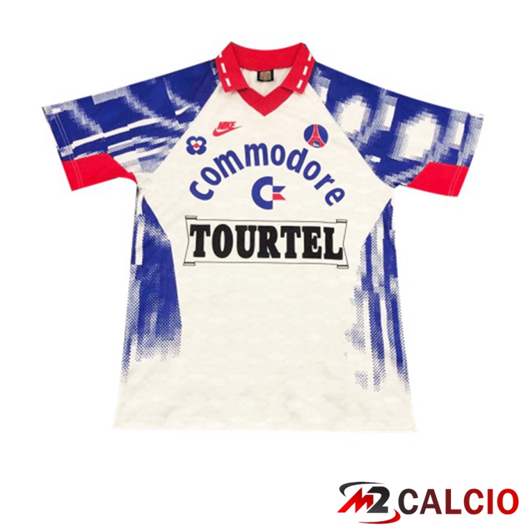 Maglie Calcio Paris PSG Retro Seconda Bianco 1993-1994